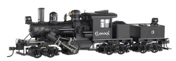 3-Truck 70-Ton Climax w/DCC - Spectrum(R) -- Climax Manufacturing Co. #3 (Demonstrator Scheme)