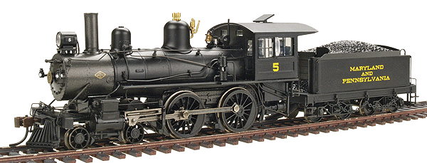 Modern 4-4-0 American w/DCC - Spectrum(R) -- Maryland & Pennsylvania #5 w/Wood Cab