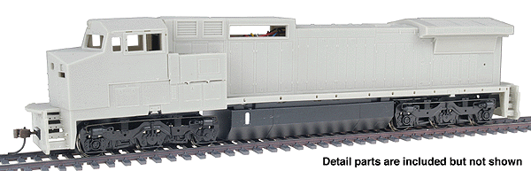 GE Dash 8-40CW w/DCC - Spectrum(R) -- Undecorated