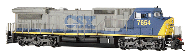 GE Dash 8-40CW w/DCC - Spectrum(R) -- CSX Transportation #7661