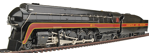 Class J 4-8-4 w/Sound & DCC - Spectrum(R) -- Norfolk & Western #611 (1981-1993 excursion scheme)