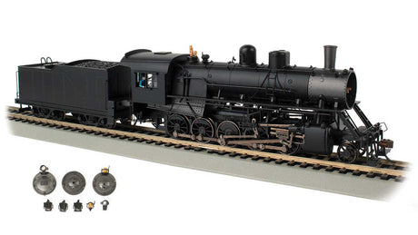Baldwin 2-10-0 Russian Decapod - WowSound(R) and DCC - Spectrum(R) -- Painted, Unlettered (black, graphite)