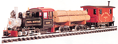 Train Sets -- Paul Bunyan Logging Company