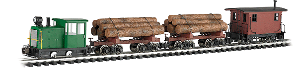 Lumberjack Logging Train Set
