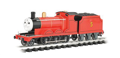 James the Red Engine w/Moving Eyes - Thomas & Friends(TM) -- #5 (red)