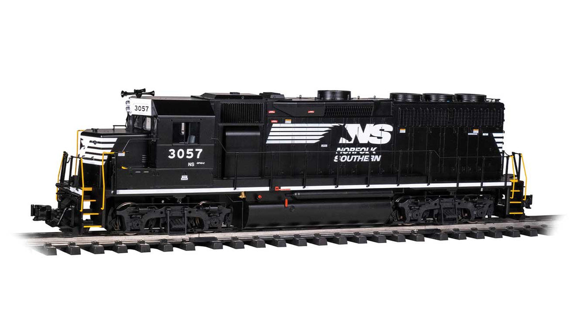 EMD GP40 - Standard DC -- Norfolk Southern #3057 (black, white, Horse Head Logo)