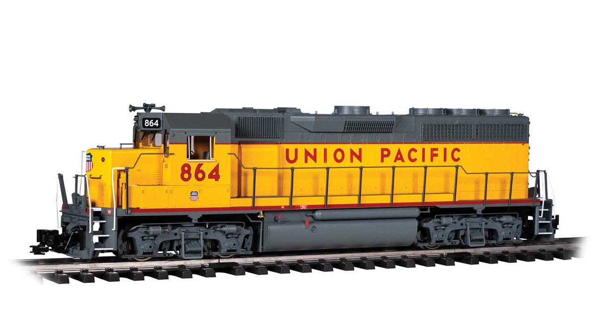EMD GP40 - Standard DC -- Union Pacific #864 (Armour Yellow, gray, red, Large Lettering)