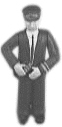 Figures -- Conductor w/Blue Uniform