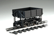 1:20.3 Ore Car w/Metal Wheels -- Wood Side-Dump (Black)