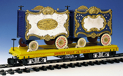 Flatcar w/Tableau Wagon -- Set #1