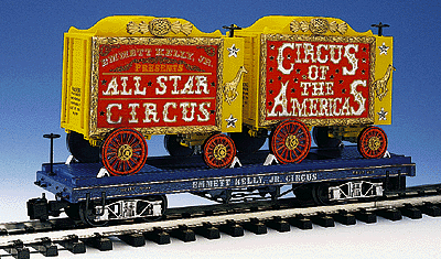 Flatcar w/Tableau Wagon -- Set #2