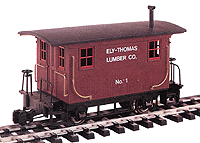 Logging Caboose -- Ely-Thomas