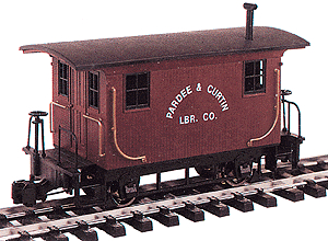 Logging Caboose -- Pardee-Curtin