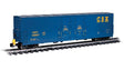 Evans 53' Double-Door Boxcar with End-of-Train Device - Ready to Run -- CSX 190857 (blue, yellow)