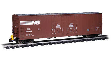 Evans 53' Double-Door Boxcar with End-of-Train Device - Ready to Run -- Norfolk Southern 460309 (Boxcar Red, white)