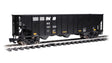 Bethlehem Steel 100-Ton 3-Bay Hopper - Ready to Run -- Norfolk Southern #147120 (black, white)