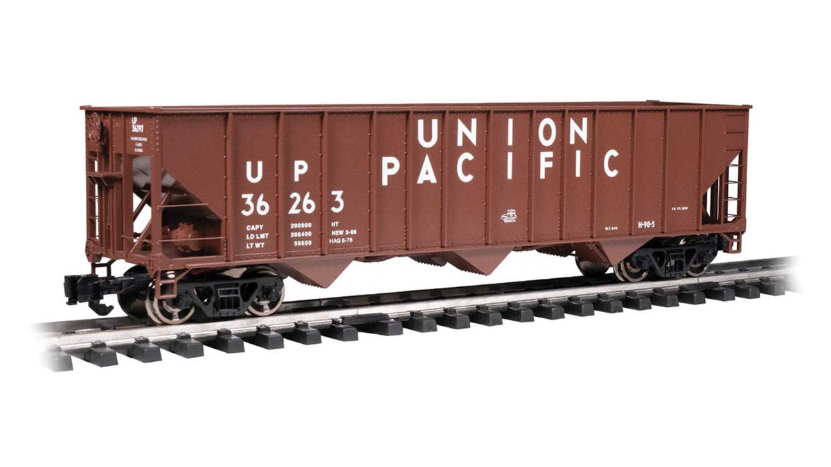 Bethlehem Steel 100-Ton 3-Bay Hopper - Ready to Run -- Union Pacific #36236 (Boxcar Red, white)