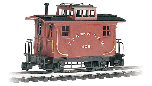 4-Wheel Bobber Caboose -- Eastern Tennessee & Western North Carolina "Tweetsie"