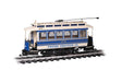 Single-Truck Closed Streetcar - Standard DC -- United Traction Company (blue, cream)