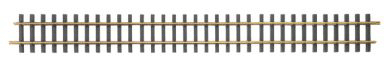 Code 332 Straight Brass Track -- 3'  91.4cm pkg(12)