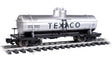 Single-Dome Tank Car - Ready to Run -- Texaco #7892 (silver, black)