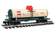 Single-Dome Tank Car - Ready to Run -- North Pole & Southern #12024 (Christmas, cream, green, red)