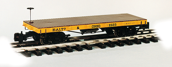 Big Hauler 20' Flatcar -- Baltimore & Ohio