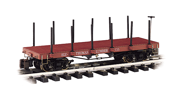 Big Hauler 20' Flatcar -- Ely Thomas Lumber Co.
