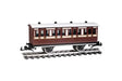 Toby's Museum Coach - Ready to Run - Thomas & Friends(TM) -- Brown, White