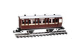 Toby's Museum Brake Coach - Ready to Run - Thomas & Friends(TM) -- Brown, White