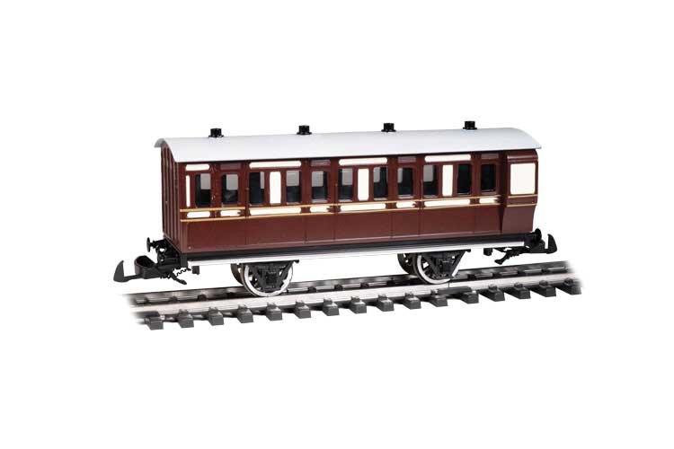 Toby's Museum Brake Coach - Ready to Run - Thomas & Friends(TM) -- Brown, White