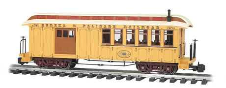 Wood Combine - Ready to Run -- Eureka & Palisade (yellow, cream)