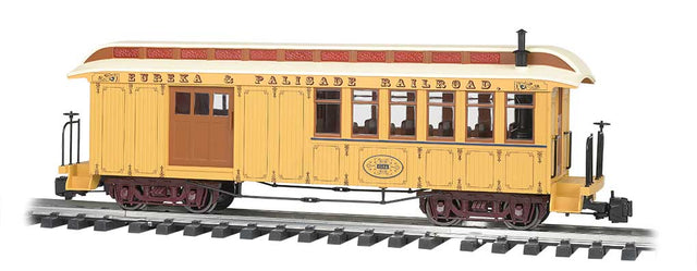Wood Combine - Ready to Run -- Eureka & Palisade (yellow, cream)
