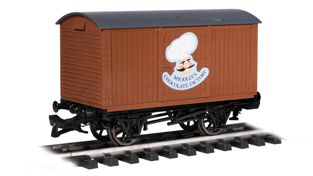 Box Van - Thomas & Friends(TM) -- Mr. Jolly's Chocolate Factory (brown)