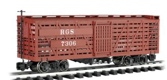 Stock Car w/Metal Wheels -- Rio Grande Southern