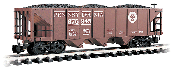 3-Bay Hopper -- Pennsylvania Railroad