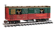 Animated Stock Car with Reindeer - Ready to Run -- Christmas (green, red)