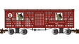 Animated Stock Car with Cattle - Ready to Run -- Pennsylvania Railroad #649 (Tuscan)