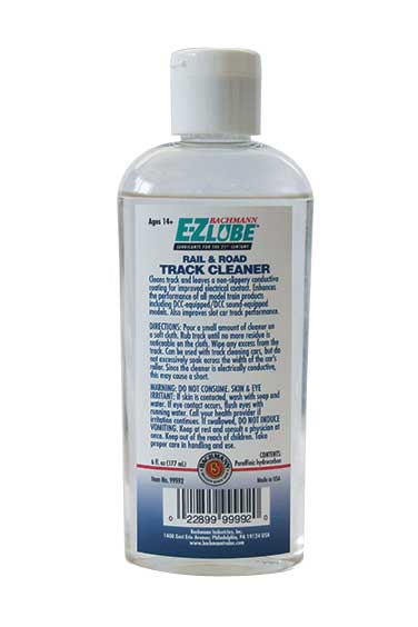 Rail & Road Track Cleaner Liquid -- 6oz  177mL
