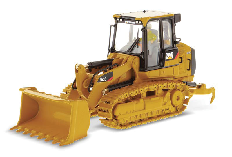 Cat(R) 963D Track Loader - Assembled - Core Classics -- Caterpillar (yellow, black, red, white)