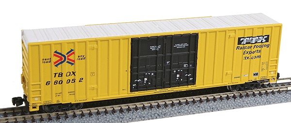 Hi-Cube Boxcar Runner Pack pkg(4) -- TTX #1