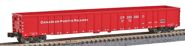 3564 Gondola - Ready to Run -- Canadian Pacific #355065 (red, 2008+ Block Lettering)