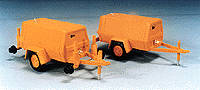 Compressor Trailer -- 160PSI Polyurethane w/Pewter Details