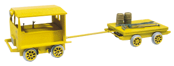 Motor Car/Trailer w/Accessories