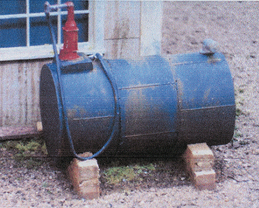 300-Gallon Fuel Tank -- Undecorated