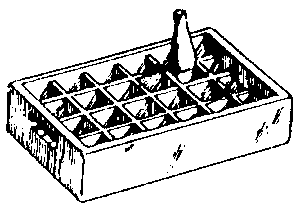 Coke Case w/Bottles -- Undecorated