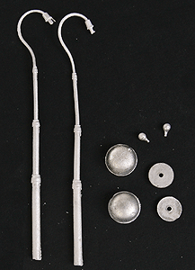 "Fish Hook" Floodlight -- Undecorated