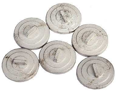 30-Gallon Garbage Can Cover -- Unpainted pkg(6)