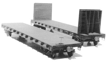 40'-6" Flatcar Kit -- With Bulkheads