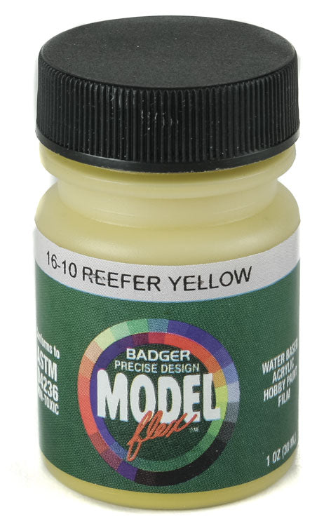 Modelflex Paint - 1oz  29.6mL -- Reefer Yellow
